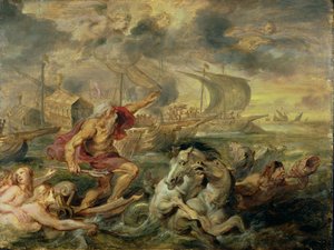 Neptune Calming the Tempest